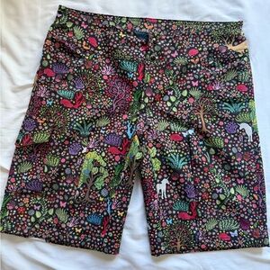 Shredly biker shorts unicorn pattern